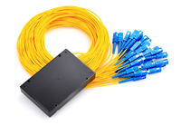 Modul Fiber Optik PLC ZGTECH Splice Pigtailed ABS 2.0mm SC APC Singlemode 1 X 32, 1260-1650nm