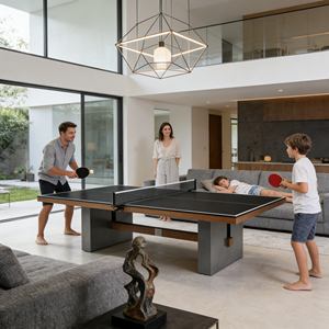 Mesa <span class=keywords><strong>de</strong></span> <span class=keywords><strong>Ping</strong></span> <span class=keywords><strong>Pong</strong></span> Personalizada OEM <span class=keywords><strong>con</strong></span> Air Hockey, Billar y Mesa <span class=keywords><strong>de</strong></span> <span class=keywords><strong>Ping</strong></span> <span class=keywords><strong>Pong</strong></span> para <span class=keywords><strong>Bar</strong></span>, Madera Maciza, Entretenimiento Multifuncional - Product Image 3