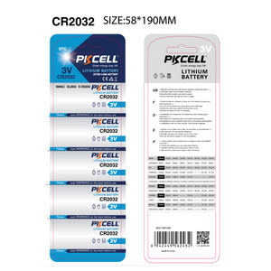 PKCELL <span class=keywords><strong>3v</strong></span> кнопочный кучи Cmos Cr2032 батарейный блок для светодиодной вспышки - Product Image 3