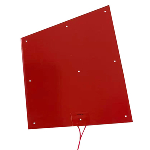 Fabricants de plaques chauffantes en silicone flexible industriel personnalisées, à film épais, sur plaque en aluminium - Product Image 2