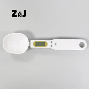 Sendok ukur Digital 500g/0.1g, sendok pengukur elektronik susu bubuk, sendok pengukur ragi untuk memanggang dapur