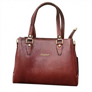 Pochette pour femme en cuir véritable de marque populaire, fermeture éclair tendance, deux sangles, imperméable, pliable, légère, Saint-Valentin - Product Image 5
