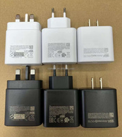 Adaptador PD de 45W al por mayor, tipo C EP-TA845, enchufe UE/Reino Unido, cable USB C, adaptador de viaje de carga súper rápida para Samsung S26+ S25U S24 S20