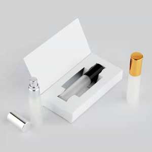 3ml 5ml 10ml Mini échantillon vide Tube de parfum givré Flacon vaporisateur cosmétique en verre avec boîte en papier Emballage - Product Image 5