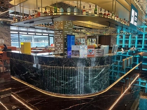 Puradas <strong>Green</strong> Marble -Verde Alpi Natural Dark <strong>Green</strong> Luxury Veins High-End Engineering <strong>Stone</strong> Suitable for Countertops/Walls - Product Image 6