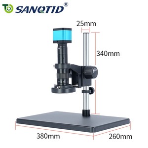 <span class=keywords><strong>Microscope</strong></span> stéréo numérique industriel SANQTID TD-10A-2307 4K 60fps avec autofocus et écran numérique pour la réparation de téléphones - Product Image 2