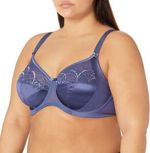 Factory Custom women's Cate Underwire Full Cup Plus Size grandi donne Sexy pizzo di seta <span class=keywords><strong>trasparente</strong></span> <span class=keywords><strong>reggiseno</strong></span> a rete slip reggiseni per le donne - Product Image 5