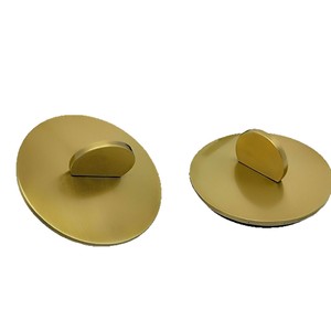 DOOROOM Modern Brass <strong>Knob</strong> BK Emergency Opening Sliding <strong>Door</strong> Lock Brushed Black Bathroom Hotel Easy Installation - Product Image 1