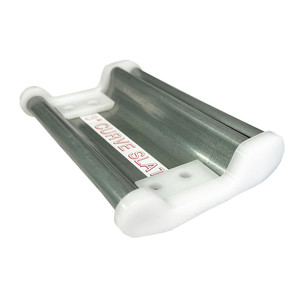 Bouchon d'extrémité moderne <span class=keywords><strong>de</strong></span> 4 pouces en nylon/plastique blanc pour pièces <span class=keywords><strong>de</strong></span> loquet <span class=keywords><strong>de</strong></span> <span class=keywords><strong>porte</strong></span> roulante commerciale, installation par vis, garantie 1 an, facile <span class=keywords><strong>à</strong></span> installer - Product Image 6