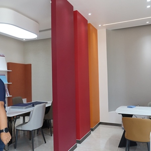 Wholesale Price Waterproof Durable Glass Fibre <strong>Wallpaper</strong> High Strength Crack-Proof <strong>Fiberglass</strong> Wall Covering for Hotel Corridor - Product Image 6