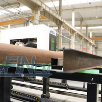 Machine de découpe laser FINCM haute précision pour tubes de grande diamètre (500, 550, 650 mm), profilés en H et tubes coniques en acier au carbone, pour la soudure