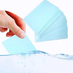 Fogli di carta detergente per la pulizia del pavimento puliti e puliti