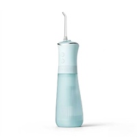 Irrigateur buccal sans fil rechargeable USB-C portable, réservoir amovible de 260 ml, étanche IPX7, fil dentaire à eau