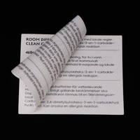 Papier Adhésif Personnalisable, Etiquette De Dépliant Multi-pages, Autocollant De Livret Pliant Durable Et Etanche