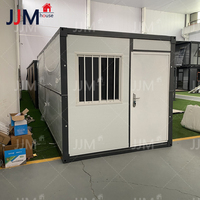 Maison préfabriquée pliable de 20 pieds pour chantier de construction, bureau pliable, maison modulaire pliable, maison préfabriquée