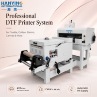 Imprimante DTF semi-automatique HANYING pour l'impression sur tissu coton/polyester avec 1 an de garantie