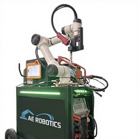 Chariot mobile de soudage 6 axes AE Robots de soudage industriels