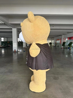 Costumes de mascotte gonflables Funtoys CE en forme d'ours en peluche