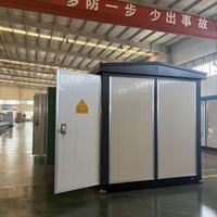 Autotransformador Sumergido en Aceite Monofásico/Trifásico Multivoltaje 50/60Hz SHENG HUA YB, Entrada 11kV, Salida 400V, Prefabricado Compacto