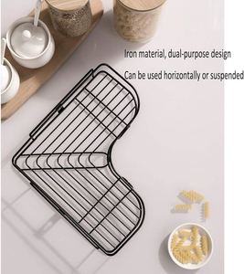 Étagère d'angle murale pour salle de bain, support de rangement pour shampoing, panier de douche en fer pour cosmétiques, organisateur de salle de bain - Product Image 2