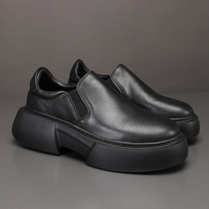 Sandalias de plataforma unisex modernas con suela gruesa, estilo casual de verano, elegantes mocasines de plataforma para mujer, zapatos sin cordones. - Product Image 4