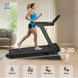 High Quality Home Use Electric Treadmill Motorized Foldable Steel <strong>Running</strong> <strong>Machine</strong> LED Screen Max User Weight 120kg Battery - Product Image 5