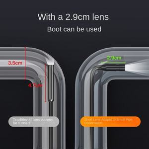 Nouvel Endoscope Industriel Portable avec Câble Rigide de 5M, Écran IPS HD de 4,3 Pouces, Mini Caméra pour Détection Automobile et Inspection de Conduites - Product Image 3