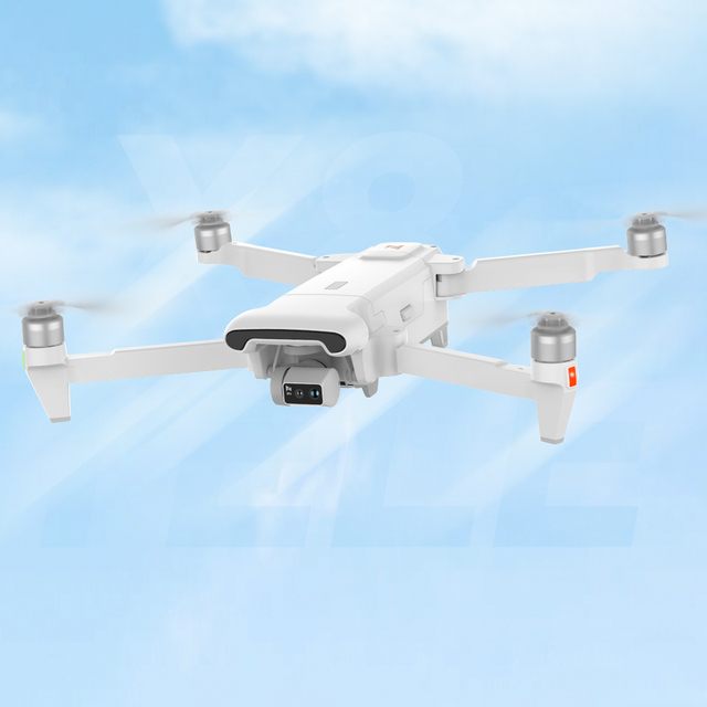 Feiy Mini Portable Foldable Drone with 48MP Camera Plastic Remote Control 20km Range Long Range GPS Professional Use