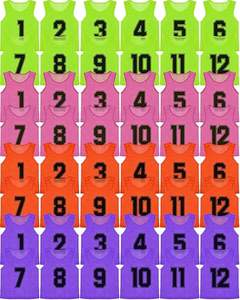 निर्माता कस्टम प्रिंटिंग मेष स्पोर्ट्स बनियान 100% पॉलिएस्टर प्रशिक्षण बच्चों और वयस्क के लिए फुटबॉल बाइब्स - Product Image 3