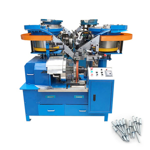 Machine à riveter entièrement automatique avec source d'alimentation mécanique neuve pour la fabrication de boulons et d'écrous - Product Image 2