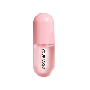 Huile à lèvres hydratante repulpante végane personnalisée MLM pour maquillage naturel, marque privée, huile de soin des lèvres fabriquée en usine OEM - Product Image 1