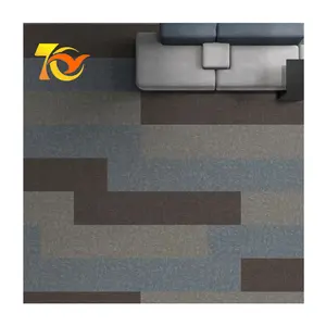 太一有竞争力的价格中国地毯瓷砖制造沥青瓷砖Pp可洗黑色地毯瓷砖