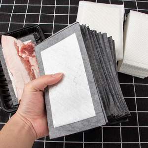 Almohadillas Absorbentes Desechables Ecológicas, Papel Absorbente para Alimentos Frescos, Almohadillas para Empacar Carne - Product Image 2