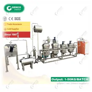 Famous Brand Laboratory Edible Small Crude Mini Palm Oil Refinery for Refining Cooking Coconut,Soybean,Sunflower Seed,Nuts