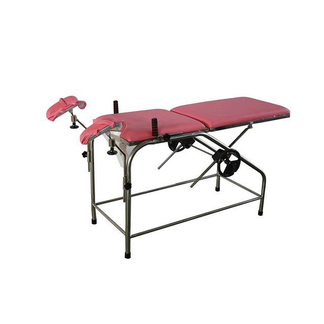 Gynecology Examination Bed Multifunctional Obstetric Delivery Bed for Clinic Hospital Medical Examination Table