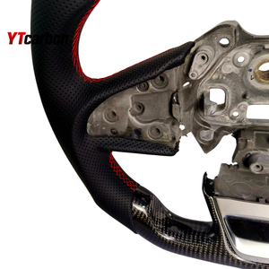 Volante de Fibra de Carbono Real Personalizado Estilo Racing YTcarbon para <span class=keywords><strong>Kadjar</strong></span> GT RS, Accesorios Interiores para Auto - Product Image 5