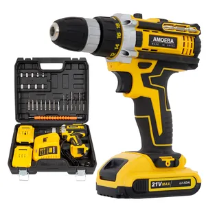 2022 Newest Original Power Tools 36 V Li-ion battery electrical power cordless screwdriver tool sets combo kit