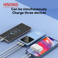Batterie Externe Portable Qualité Supérieure 20000 mAh, Power Bank Charge Rapide, Cadeau Professionnel