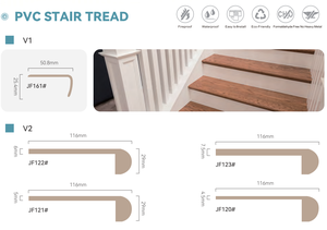 <span class=keywords><strong>PVC</strong></span> SPC hiện đại cầu thang cầu thang Tread chống trượt không thấm nước dính trong nhà sàn Dải Mat Sticker cạnh bảo vệ - Product Image 4