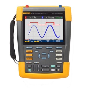 Oscilloscope numérique portable Fluke 190-204-III ScopeMeter 200 MHz 2,5 GSa/s, résolution 12 bits - Product Image 4