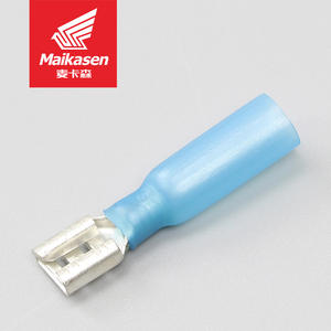 <span class=keywords><strong>Tube</strong></span> thermorétractable en <span class=keywords><strong>cuivre</strong></span> FDH-1.25 étanche à l'eau avec des bornes à sertir <span class=keywords><strong>pré</strong></span>-isolées adhésives thermofusibles pour connecteur de fil - Product Image 5