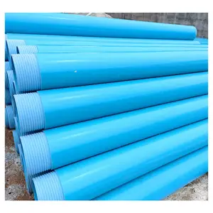 pvc flexible plastic pipe water drill screen pipes 2 inch 5 inch price list water well casing flexible manufacturer