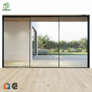 <span class=keywords><strong>Puerta</strong></span> <span class=keywords><strong>Corredera</strong></span> de Aluminio para Patio Exterior con Marco Delgado Moderno, Aprobada por Topbright Florida, de Piso <span class=keywords><strong>a</strong></span> <span class=keywords><strong>Techo</strong></span> - Product Image 3