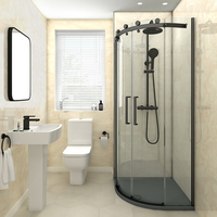 Panneau mural en PVC marbré moderne résistant à la moisissure pour salle de bain résidentielle, épaisseur 8 mm, imperméable, ignifuge et anti-taches