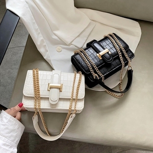 Bolso pequeño elegante para mujer 2025 nuevo estilo S, versión coreana patrón de cocodrilo CADENA DE Instagram de moda bandolera de un solo hombro - Product Image 2