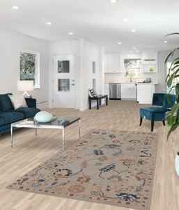 Handmade Wool <b>Carpet</b> Vegetable Dye Transitional Oushak Turkish <b>Runner</b> Rug Solid Color 4x9 Ft <b>for</b> Home Customizable <b>Hallway</b> - Product Image 3