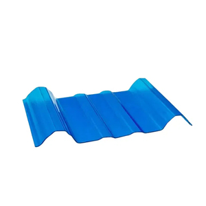 Feuille de toiture en polycarbonate transparent bleu <span class=keywords><strong>lac</strong></span> pour abri d'auto et toit de serre - Product Image 5