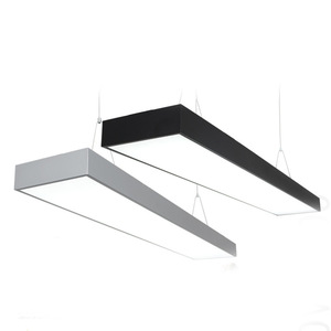 Lampu gantung LED, lampu gantung logam + akrilik LED untuk ruang tamu Modern - Product Image 1