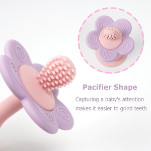 Jouets de dentition pour bébé en silicone de qualité alimentaire, sans BPA, <span class=keywords><strong>hochet</strong></span> pour bébé, jouets de dentition pour bébés - Product Image 4