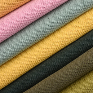 Cotton Twill <b>Fabric</b> 120GSM <b>Medium</b> Weight Breathable Home Textile Pillow Canvas Woven Combed Solids - Product Image 1